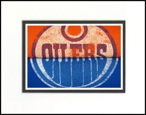 Edmonton Oilers Vintage T-Shirt Sports Art
